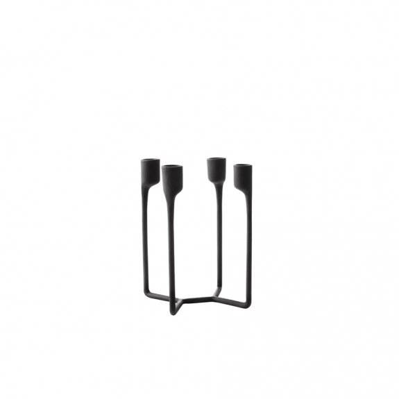 Heima 4-Armed Candlestick Black i gruppen Inredning / Inredningsdetaljer / Ljushållare & Ljus hos Växjö Elektriska (NORM-330300)