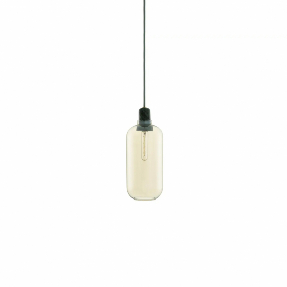 Amp Pendel Large Gold/Green i gruppen Belysning / Inomhus / Taklampor hos Växjö Elektriska (NORM-502119)