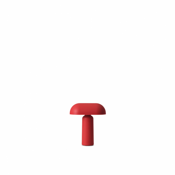 Porta Portable Bordslampa Bright Red i gruppen Belysning / Inomhus / Uppladdningsbara lampor hos Växjö Elektriska (NORM-510113)