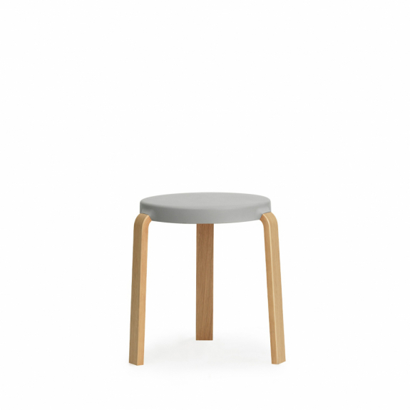 Tap Stool Oak/Grey i gruppen Inredning / Inredningsdetaljer / Sidobord & Soffbord hos Växjö Elektriska (NORM-602252)