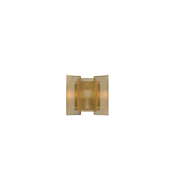 Butterfly Perforated Vägglampa Brass i gruppen Belysning / Inomhus / Vägglampor hos Växjö Elektriska (NORT-325)