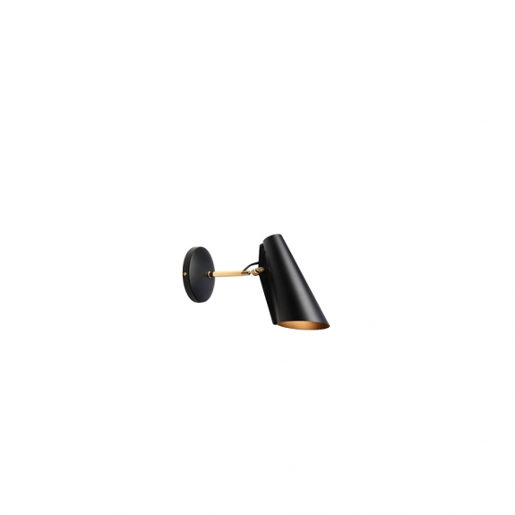 Birdy Vägglampa Black/Brass i gruppen Belysning / Inomhus / Vägglampor hos Växjö Elektriska (NORT-615)