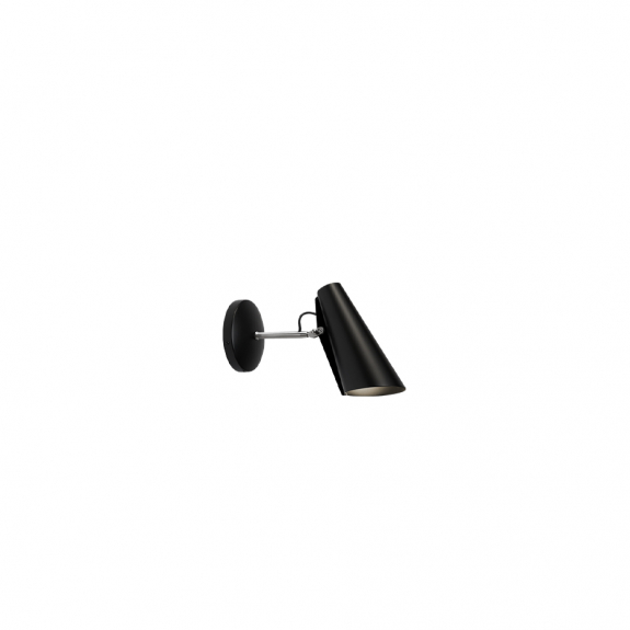 Birdy Vägglampa Black/Steel i gruppen Belysning / Inomhus / Vägglampor hos Växjö Elektriska (NORT-619)
