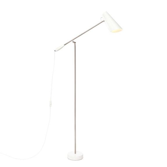 Birdy Golvlampa White/Steel i gruppen Belysning / Inomhus / Golvlampor hos Vxj Elektriska (NORT-621)