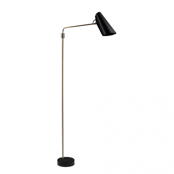 Birdy Swing Golvlampa Black/Brass i gruppen Belysning / Inomhus / Golvlampor hos Vxj Elektriska (NORT-628)