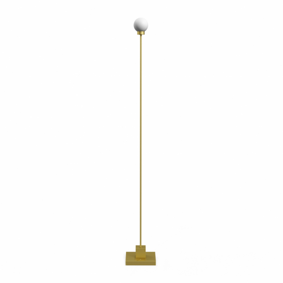Snowball Portable Golvlampa Brushed Brass i gruppen Belysning / Inomhus / Uppladdningsbara lampor hos Växjö Elektriska (NORT-756)