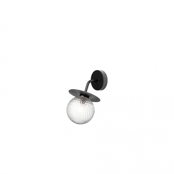 Liila Vgglampa Outdoor Black/Optic Clear IP54 i gruppen Belysning / Utomhus / Vgglampor hos Vxj Elektriska (NUU-2045004)