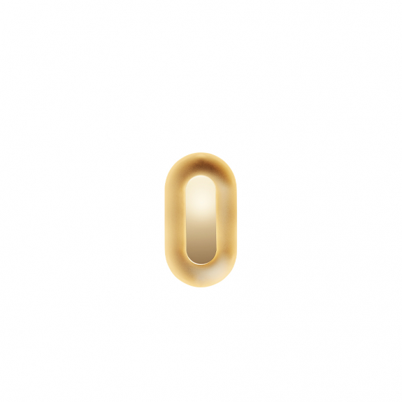 Sasi Vägglampa Small Brass i gruppen Belysning / Inomhus / Vägglampor hos Växjö Elektriska (NUU-2085001)