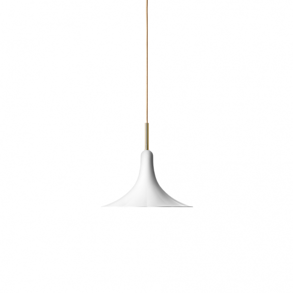 Petalii 1 Pendel Small White/Polished Brass i gruppen Belysning / Inomhus / Taklampor hos Växjö Elektriska (NUU-2113001)