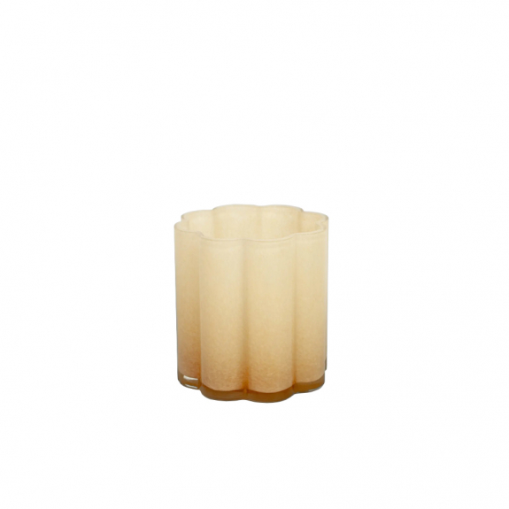 Clara Ljuslykta 15cm Beige i gruppen Inredning / Inredningsdetaljer / Ljushållare & Ljus hos Växjö Elektriska (OLS-DS015912)