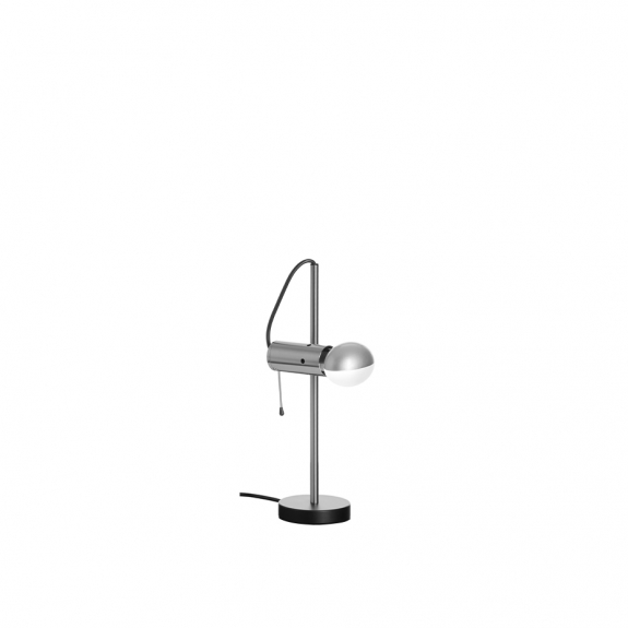 Agnoli 251 Bordslampa Satin Nickel i gruppen Belysning / Inomhus / Bordslampor hos Växjö Elektriska (OLU-L0251-NS)