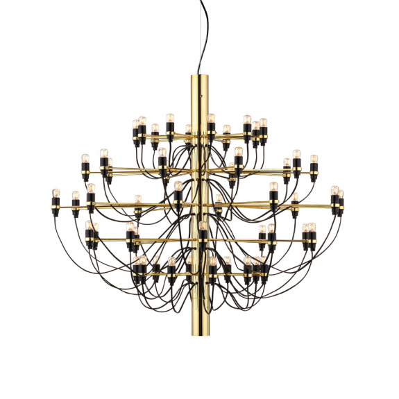 Sarfatti 2097/50 Ljuskrona LED Brass i gruppen Belysning / Inomhus / Taklampor hos Växjö Elektriska (OPKA1500059)