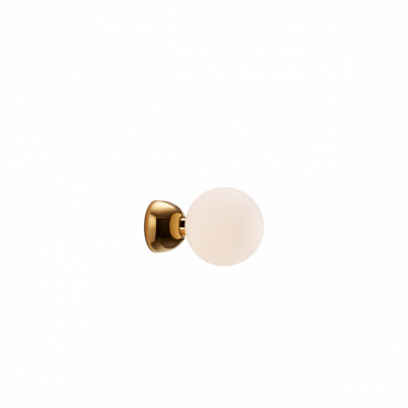 Aballs A II ME Vägglampa/Taklampa Golden i gruppen Belysning / Inomhus / Vägglampor hos Växjö Elektriska (PAR-408000500007)