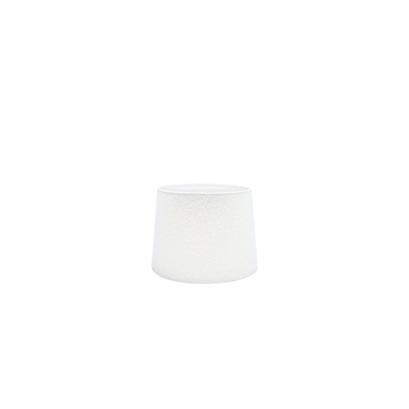 Sofia Lampskrm 25cm Bouclette Blanc i gruppen Belysning / Inomhus / Lampskrmar hos Vxj Elektriska (PRH-425-4710)