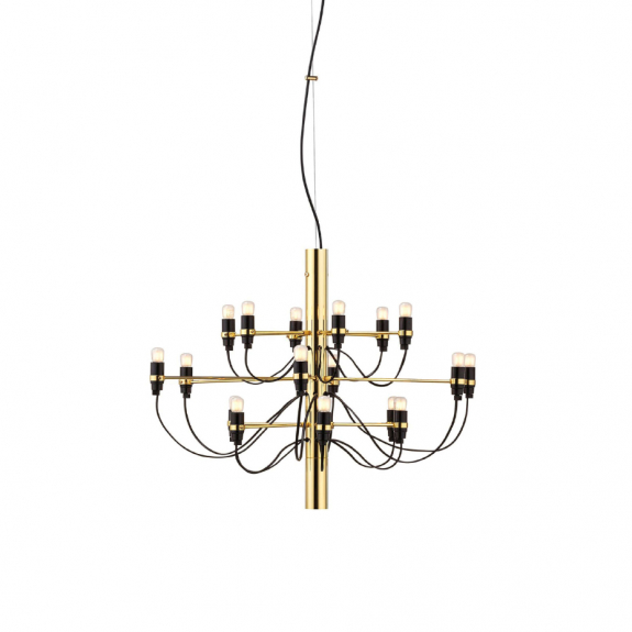 Sarfatti 2097/18 Ljuskrona Brass i gruppen Belysning / Inomhus / Taklampor hos Växjö Elektriska (RAKA1350059)