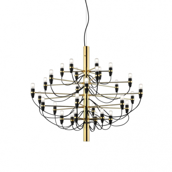 Sarfatti 2097/30 Ljuskrona Brass i gruppen Belysning / Inomhus / Taklampor hos Växjö Elektriska (RAKA1400359)