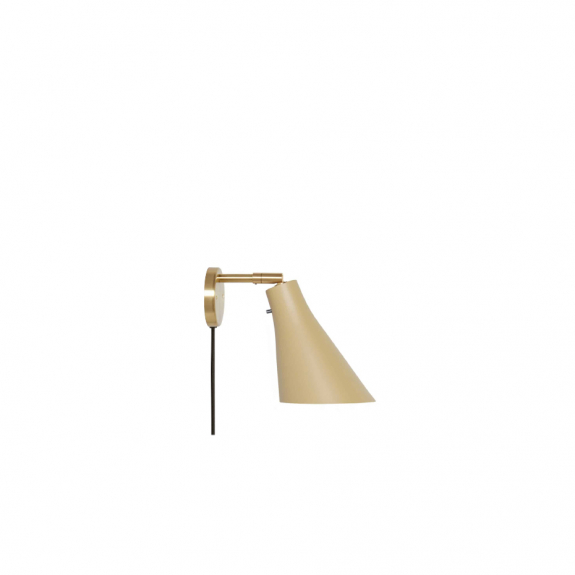 Miller Vgglampa Light Sand/Brass i gruppen Belysning / Inomhus / Vgglampor hos Vxj Elektriska (RUBN-850261127)