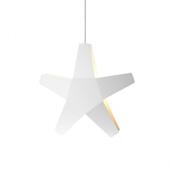 Advent Stjärna 60cm Vit/Ljusgrå Sladd i gruppen Julbelysning hos Växjö Elektriska (SMD-29061015)