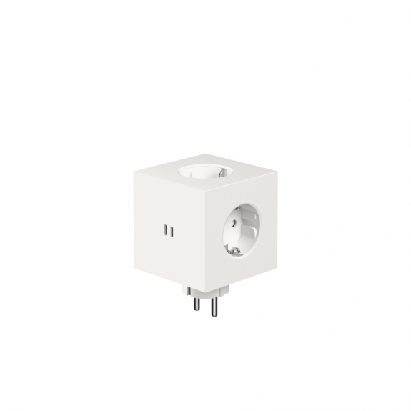 Square 2 Grenuttag Dual USB-C 30W Opal White x Martinelli Luce Edition i gruppen Belysning / Tillbehr / Installationsmaterial hos Vxj Elektriska (SQ2-SKFC30-WMWH)