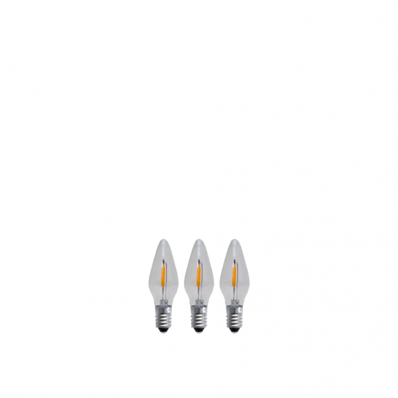 Reservlampa LED 0,5W 23-55V E10 3-Pack i gruppen Belysning / Ljuskällor / LED hos Växjö Elektriska (STAR-300-20)