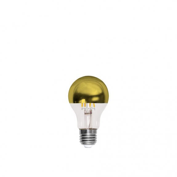 Top Coated LED Normal 4,8W (=35W) E27 Guld i gruppen Belysning / Ljuskällor / LED hos Växjö Elektriska (STAR-352-97)