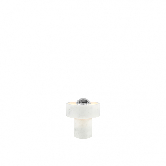 Stone Portable LED Bordslampa Silver i gruppen Belysning / Inomhus / Uppladdningsbara lampor hos Växjö Elektriska (STPO01SSUN)