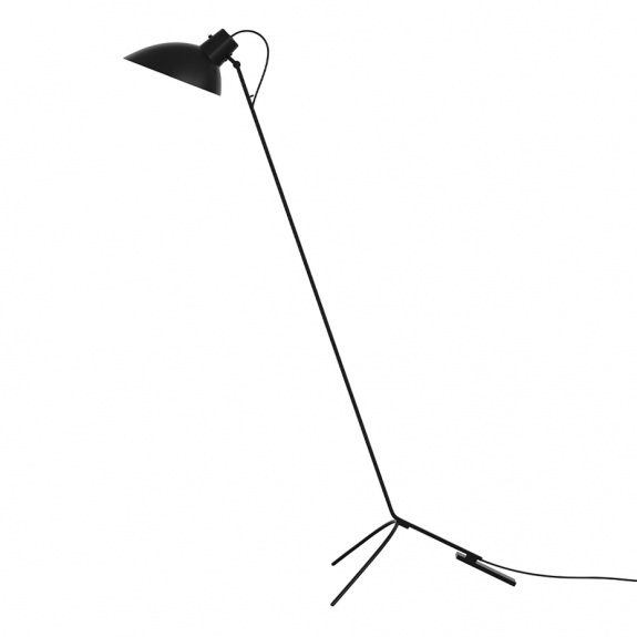 VV Cinquanta Golvlampa Black/Black i gruppen Belysning / Inomhus / Golvlampor hos Växjö Elektriska (T02-F21-00BB)