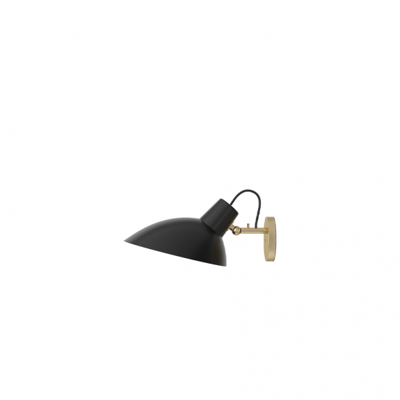 VV Cinquanta Vgglampa Brass/Black i gruppen Belysning / Inomhus / Vgglampor hos Vxj Elektriska (T02-W21-001B)