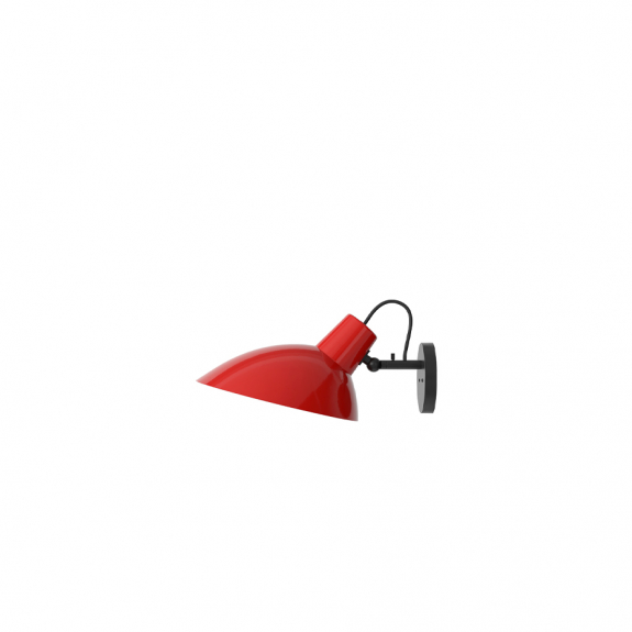 VV Cinquanta Vägglampa Black/Red i gruppen Belysning / Inomhus / Vägglampor hos Växjö Elektriska (T02-W21-00BR)