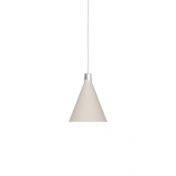 Bower Pendel Small Oyster White + Sphere III LED Blub i gruppen Belysning / Inomhus / Taklampor hos Växjö Elektriska (TALA-292366)