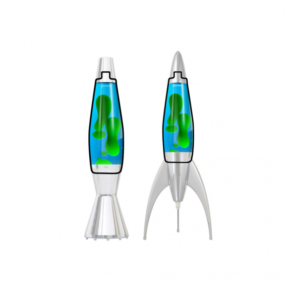 Reservflaska Till Astro Baby/Telstar Lavalampa Blue/Green i gruppen Belysning / Tillbehör / Reservdelar hos Växjö Elektriska (TEL1202)