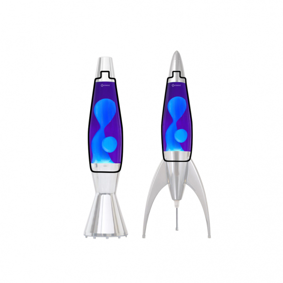 Reservflaska Till Astro Baby/Telstar Lavalampa Violet/Turquoise i gruppen Belysning / Tillbehör / Reservdelar hos Växjö Elektriska (TEL1205)