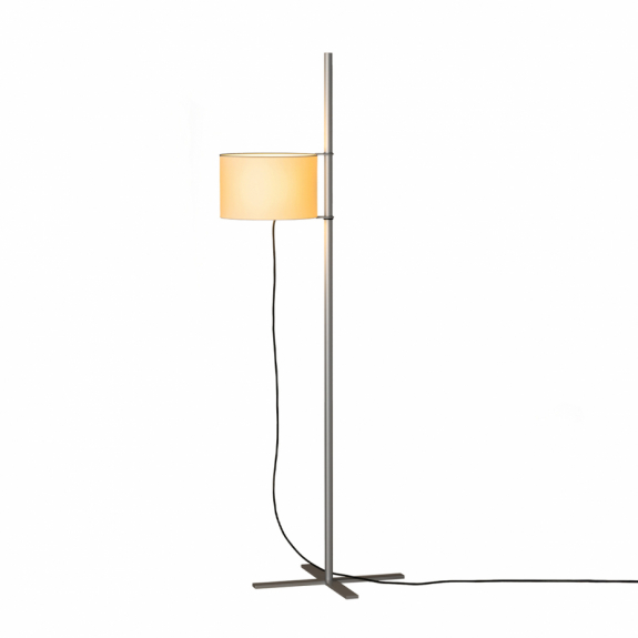 TMA Golvlampa Aluminum Grey/White Parchment i gruppen Belysning / Inomhus / Golvlampor hos Växjö Elektriska (TMASA01)