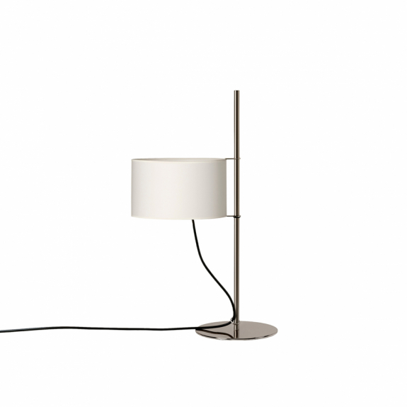 TMD Bordslampa Chrome-Plated/White Parchment i gruppen Belysning / Inomhus / Bordslampor hos Växjö Elektriska (TMDTA03)