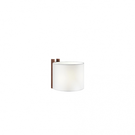 TMM Corto Vägglampa Walnut/White Direktmontage i gruppen Belysning / Inomhus / Vägglampor hos Växjö Elektriska (TMMWA08)