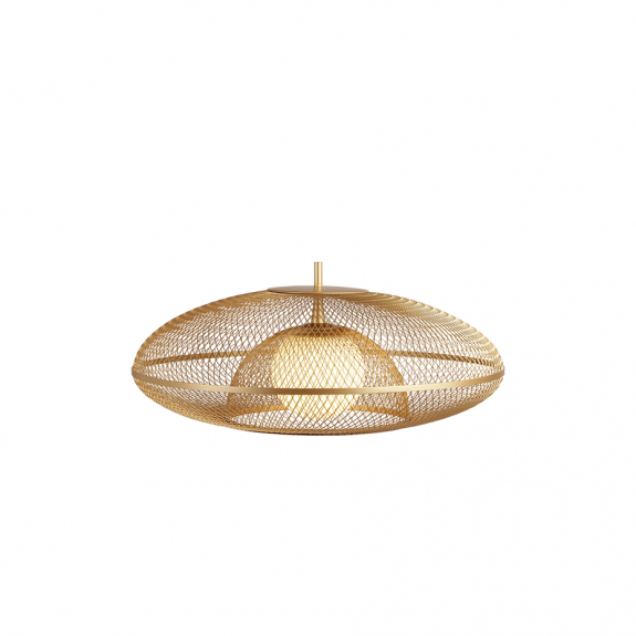 Faraday Lampskrm Large Brushed Brass i gruppen Belysning / Inomhus / Taklampor hos Vxj Elektriska (UMAGE-2197)