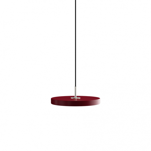 Asteria Pendel Mini Ruby Red/Steel i gruppen Belysning / Inomhus / Taklampor hos Vxj Elektriska (UMAGE-2210C4174)