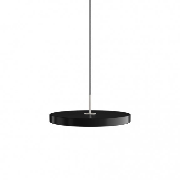 Asteria Plus Pendel Medium Black/Steel i gruppen Belysning / Inomhus / Taklampor hos Vxj Elektriska (UMAGE-2565C4172)