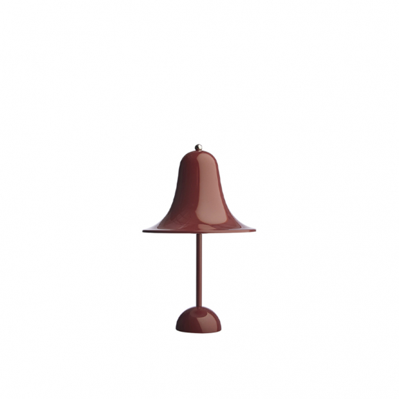Verpan Pantop bordslampa Burgundy 23 cm