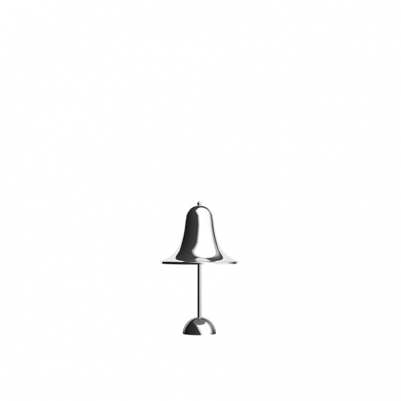 Pantop Portable Bordslampa Ø18cm Chrome i gruppen Belysning / Inomhus / Uppladdningsbara lampor hos Växjö Elektriska (VER-147554)