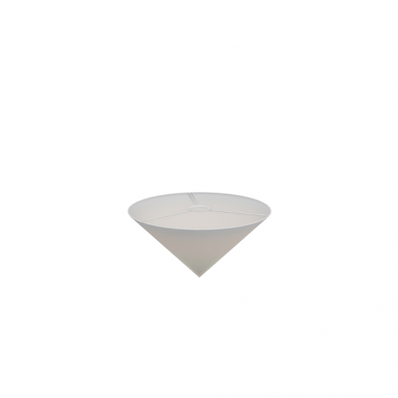 Abat-Jour Conique Lampskärm White i gruppen Belysning / Inomhus / Lampskärmar hos Växjö Elektriska (VITR-20129701)