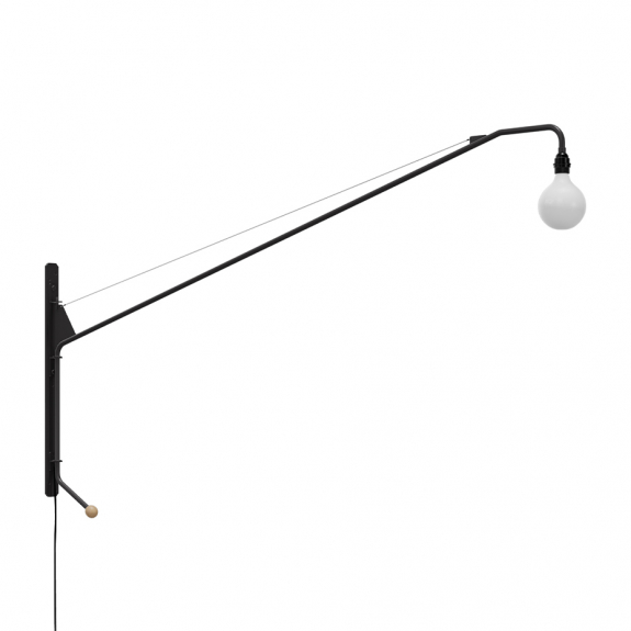 Potence Vägglampa Deep Black i gruppen Belysning / Inomhus / Vägglampor hos Växjö Elektriska (VITR-41239900)