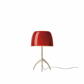 Lumiere Bordslampa Small Champagne/Cherry Med Dimmer