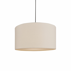 Soft Pendel Ø60cm Vit Linne/Metallic Bronze