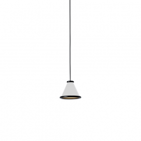Belle Pendel Ø15cm Glossy White/Glossy Black
