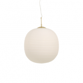 Sirius Pendel Ø40cm Mässing/Opalglas