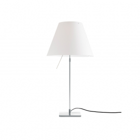 Costanza D13c Bordslampa Aluminium/White