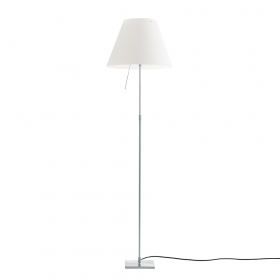 Costanza D13tc Golvlampa Aluminium/White