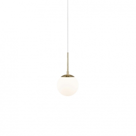 Grant 15 Pendel Mässing/Opalglas