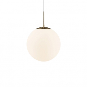 Grant 35 Pendel Mässing/Opalglas